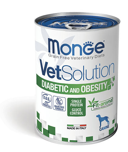 Monge VetSolution Diabetic Obesity 400gr Monge VetSolution Diabetic Obesity 400gr
